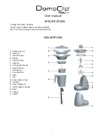 Предварительный просмотр 6 страницы DomoClip DOP142 User Manual