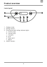 Предварительный просмотр 9 страницы domoova DRS40 User Manual