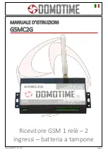 Domotime GSMC2G Manual preview