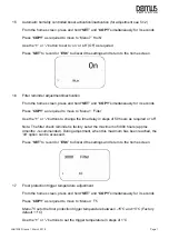 Preview for 7 page of Domus Bluebrain Installation And Operating Instructions Manual