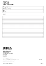 Preview for 16 page of Domus Bluebrain Installation And Operating Instructions Manual