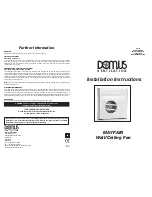 Preview for 1 page of Domus MTD 070B Installation Instructions