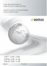 Предварительный просмотр 1 страницы Domus UDLM-2-25 User And Maintenance