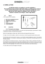 Предварительный просмотр 11 страницы Domus UDLM-2-25 User And Maintenance