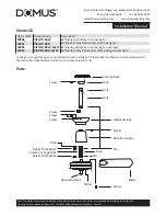 Предварительный просмотр 2 страницы Domus Viento-48 Installation Manual