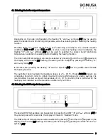 Preview for 11 page of DOMUSA TEKNIK AVANTTIA HDX Operation & User’S Manual