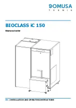 Preview for 1 page of DOMUSA TEKNIK BIOCLASS iC 150 Installation And Operating Instructions Manual