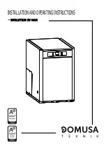 Preview for 1 page of DOMUSA TEKNIK EVOLUTION EV 25 HAM Installation And Operating Instructions Manual