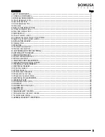 Preview for 3 page of DOMUSA TEKNIK HDEE SERIES Installation And Operating Instructions Manual