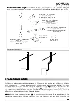 Предварительный просмотр 13 страницы DOMUSA TEKNIK MINNY Installation And Operating Instructions Manual