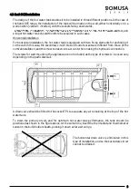 Preview for 11 page of DOMUSA TEKNIK SANIT DC 100 Installation And Operating Instructions Manual