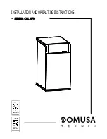 DOMUSA TEKNIK SIRENA CAL HFD Installation And Operating Instructions Manual preview