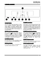 Preview for 5 page of DOMUSA evolution EV HFDX Installation And Operating Instructions Manual