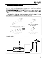 Preview for 11 page of DOMUSA evolution EV HFDX Installation And Operating Instructions Manual