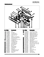 Preview for 43 page of DOMUSA evolution EV HFDX Installation And Operating Instructions Manual