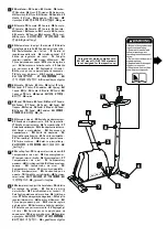 Предварительный просмотр 2 страницы Domyos COMFORT BIKE Assembly Instructions Manual