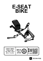 Preview for 1 page of Domyos E-SEAT BIKE Manual