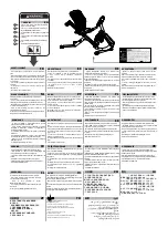 Preview for 9 page of Domyos E-SEAT BIKE Manual