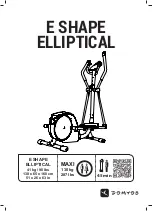Domyos E SHAPE Manual preview