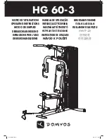 Preview for 1 page of Domyos HG 60-3 Operating Instructions Manual