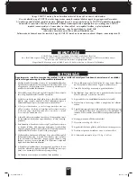 Preview for 21 page of Domyos HG 60-3 Operating Instructions Manual