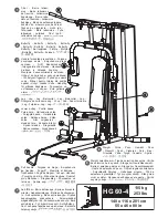 Предварительный просмотр 2 страницы Domyos HG 60-4 Instruction Manual