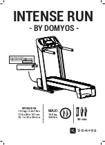 Domyos INTENSE RUN Manual preview
