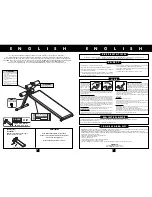 Preview for 3 page of Domyos PA 250 Operating Instructions