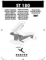 Domyos ST 180 Operating Instructions Manual preview