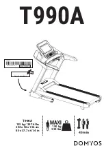 Domyos T990A User Manual preview