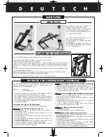 Preview for 16 page of Domyos TC 140 Operating Instructions Manual