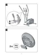 Предварительный просмотр 11 страницы Domyos VE 130 Assembly Manual