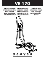 Domyos VE 170 Operating Instructions Manual preview