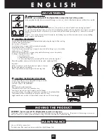 Preview for 13 page of Domyos VE 580 Operating Instructions Manual