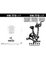 Domyos VM 770 Operating Instructions Manual preview