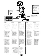 Preview for 10 page of Domyos VM ERGO 08 Operating Instructions Manual