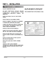 Preview for 4 page of DON-BAR CFS SERIES Installation, Operation And Maintenance Manual