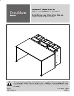 Preview for 1 page of Donaldson Torit Downflo DWST 4-1 Installation And Operation Manual