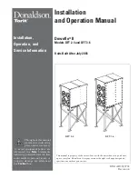 Donaldson Torit Downflo II DFT 2-4 Installation And Operation Manual preview