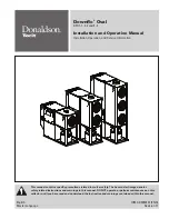 Donaldson Torit Downflo Oval DFO 1-1 Installation And Operation Manual preview