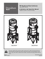 Donaldson Torit RFWP Installation And Operation Manual preview