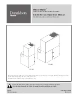 Donaldson Torit Vibra-Shake VS-1200 Installation And Operation Manual preview