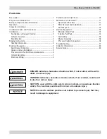 Preview for 3 page of Donaldson Torit Vibra-Shake VS-1200 Installation And Operation Manual