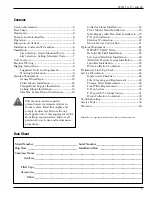 Preview for 3 page of Donaldson Torit WSO 10 Installation And Operation Manual