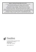 Preview for 53 page of Donaldson 1C484327 Operation Manual