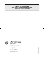 Preview for 36 page of Donaldson standard Manual