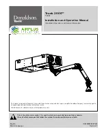 Preview for 1 page of Donaldson Torit AIRPLUS Trunk 2000 T-2000 Installation And Operation Manual