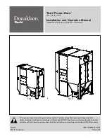 Donaldson Torit PowerCore TG 12 Installation And Operation Manual preview