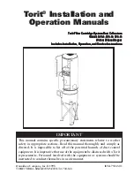 Предварительный просмотр 1 страницы Donaldson Torit RVS-10 Installation And Operation Manual