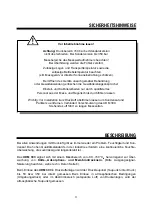 Предварительный просмотр 3 страницы Donaldson UDM 300 Operation Manual